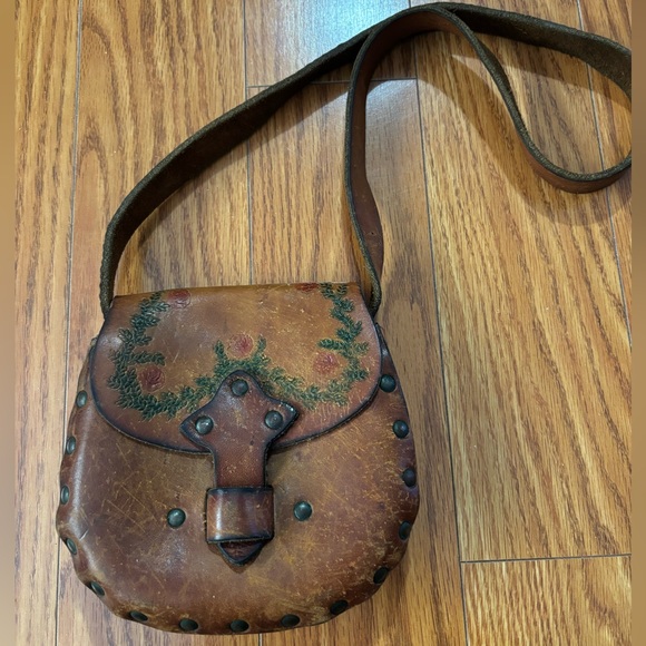 Handbags - VINTAGE LEATHER MINI SHOULDER BAG